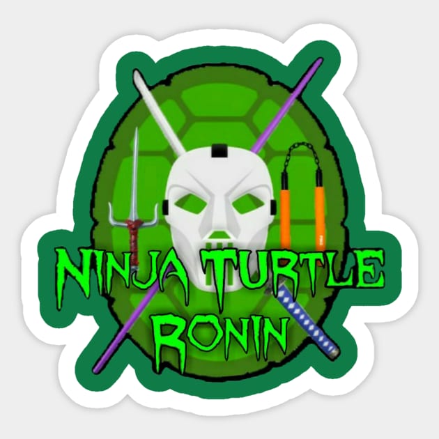 Ninja Turtle Ronin YT Channel logo Sticker by Ninja Turtle Ronin